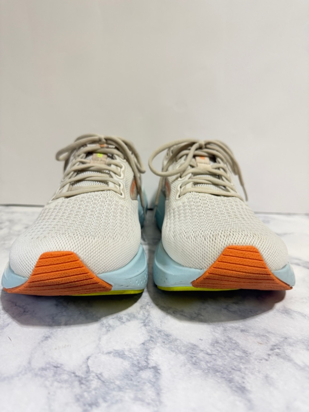 Brooks Glycerin 21 Road-Running Shoes Women's gray aqua coconut size 11 - Picture 9 of 13
